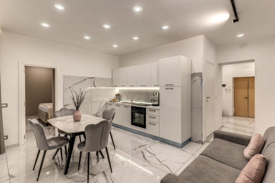 Kitchen or kitchenette, Living room