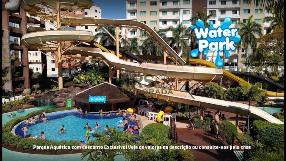 Hotel de Luxo em Caldas Novas com Ingressos com Valor Exclusivo para Hot Park, Lagoa, WaterPark e Náutico - Chalés de Temporada Completos House in State of Goiás