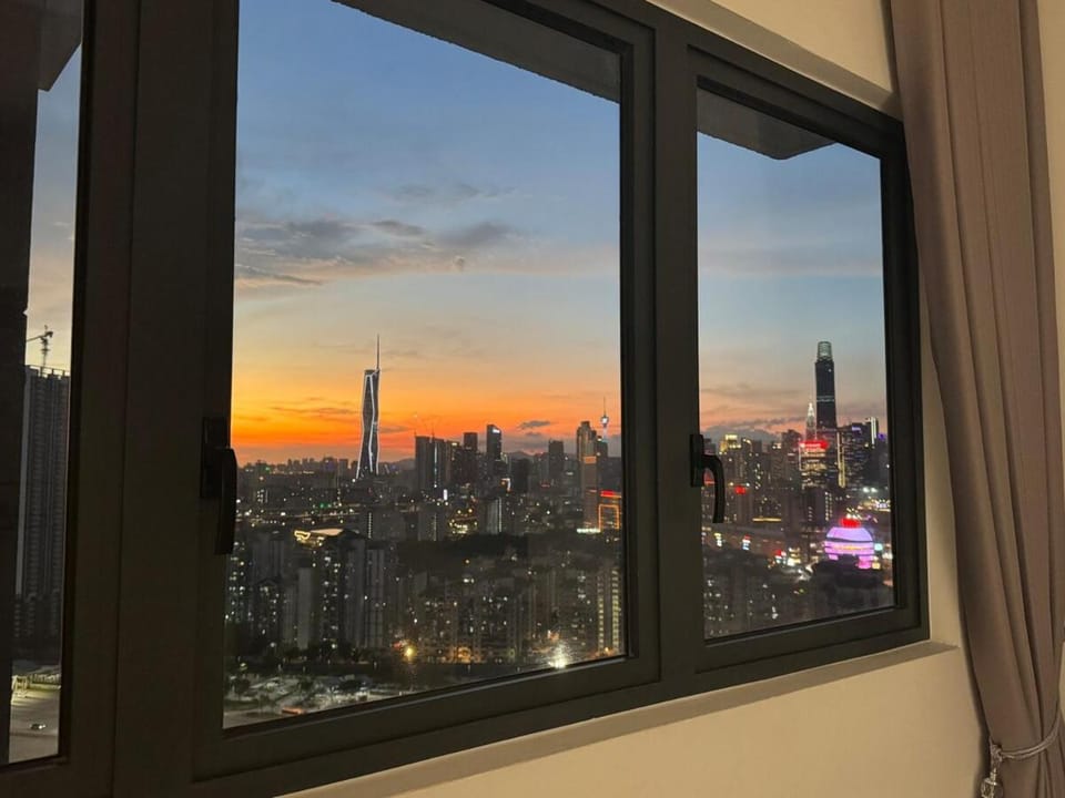 City view, Sunrise, Sunset