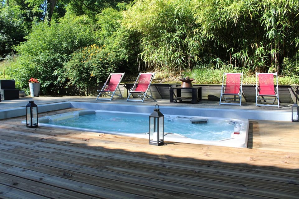 Hot Tub, Spa and wellness centre/facilities, Pool view, Swimming pool