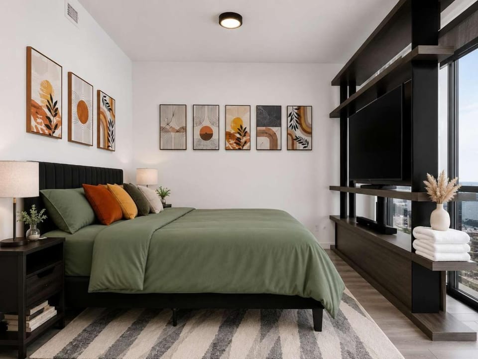 Downtown Miami Studio Bay View Cruise Port LuxePad Apartment in Miami