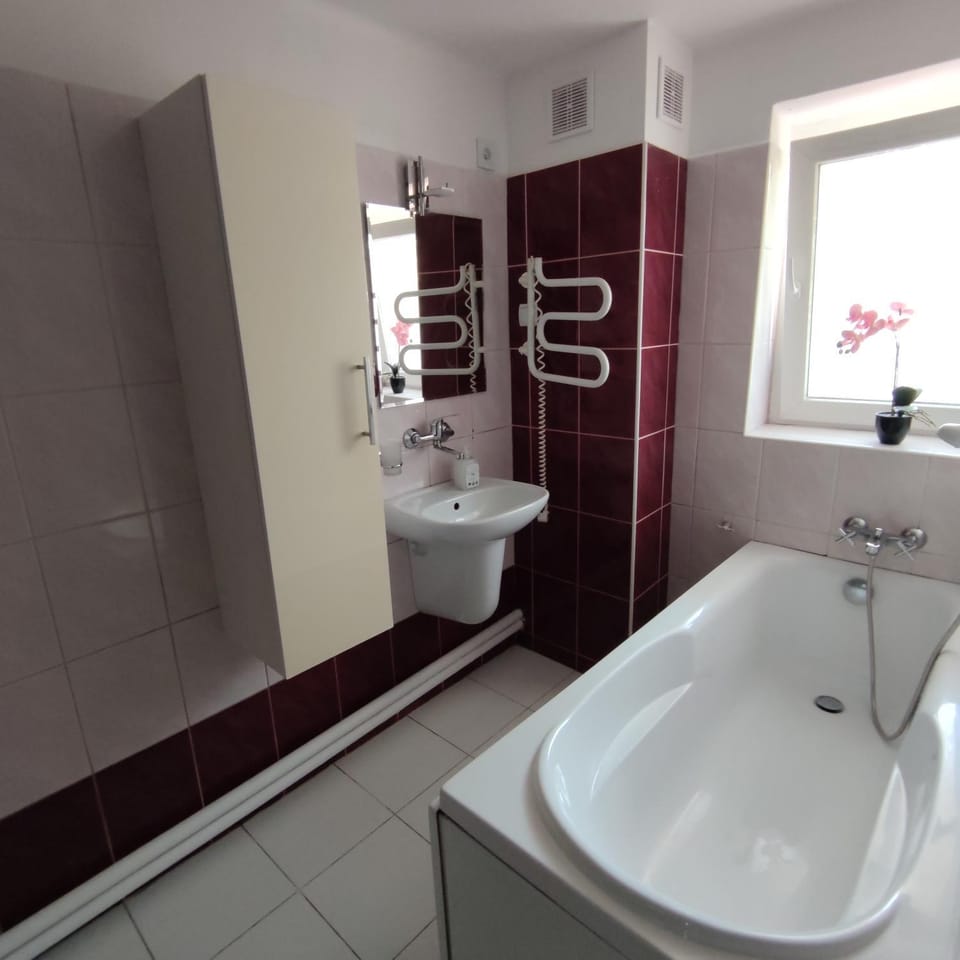 Bathroom, Bath, towels