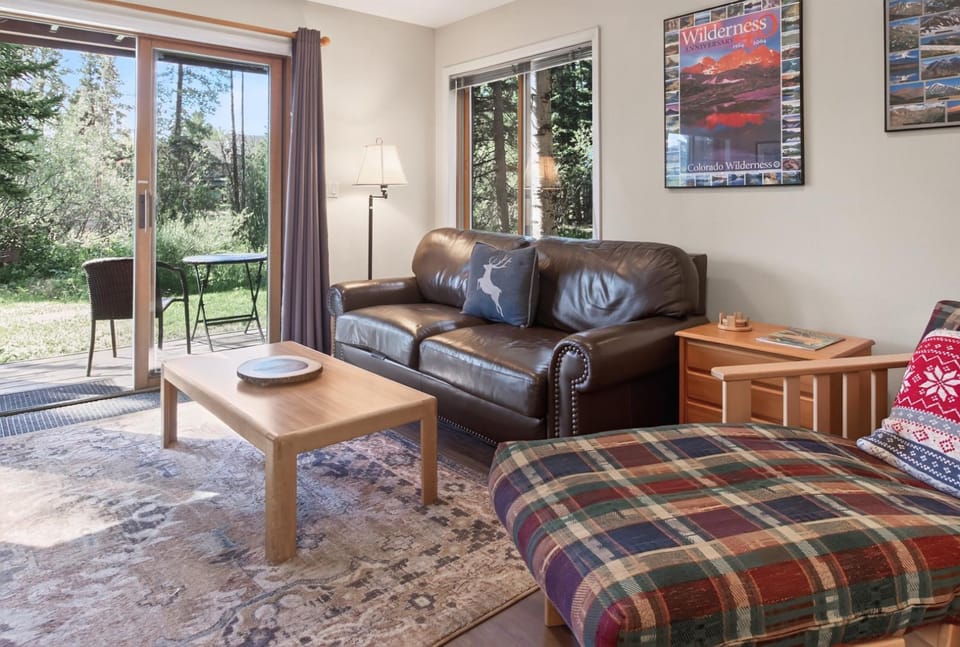 Ski-In 3 Blocks To Town Hot Tub Private Deck Apartment in Breckenridge