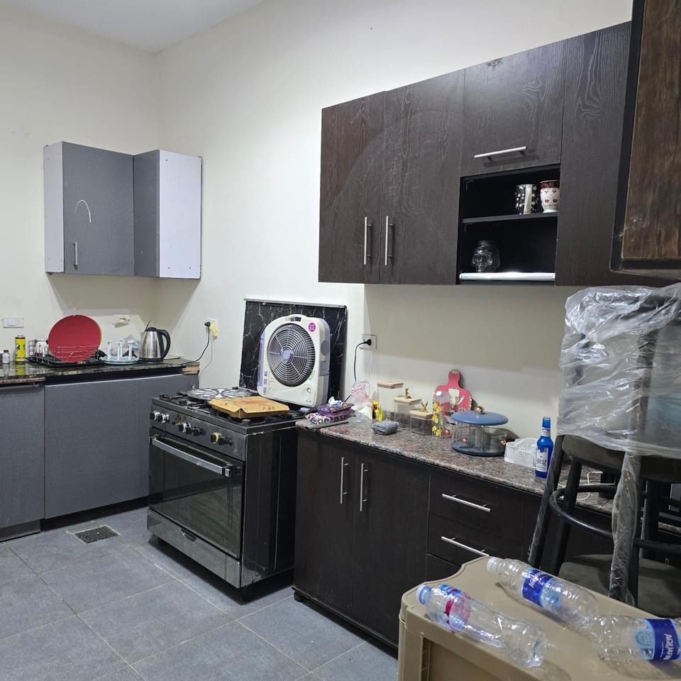 بيزمنت بالجاردن مفروش التجمع الاول البنفسج فيلات Apartment in New Cairo City