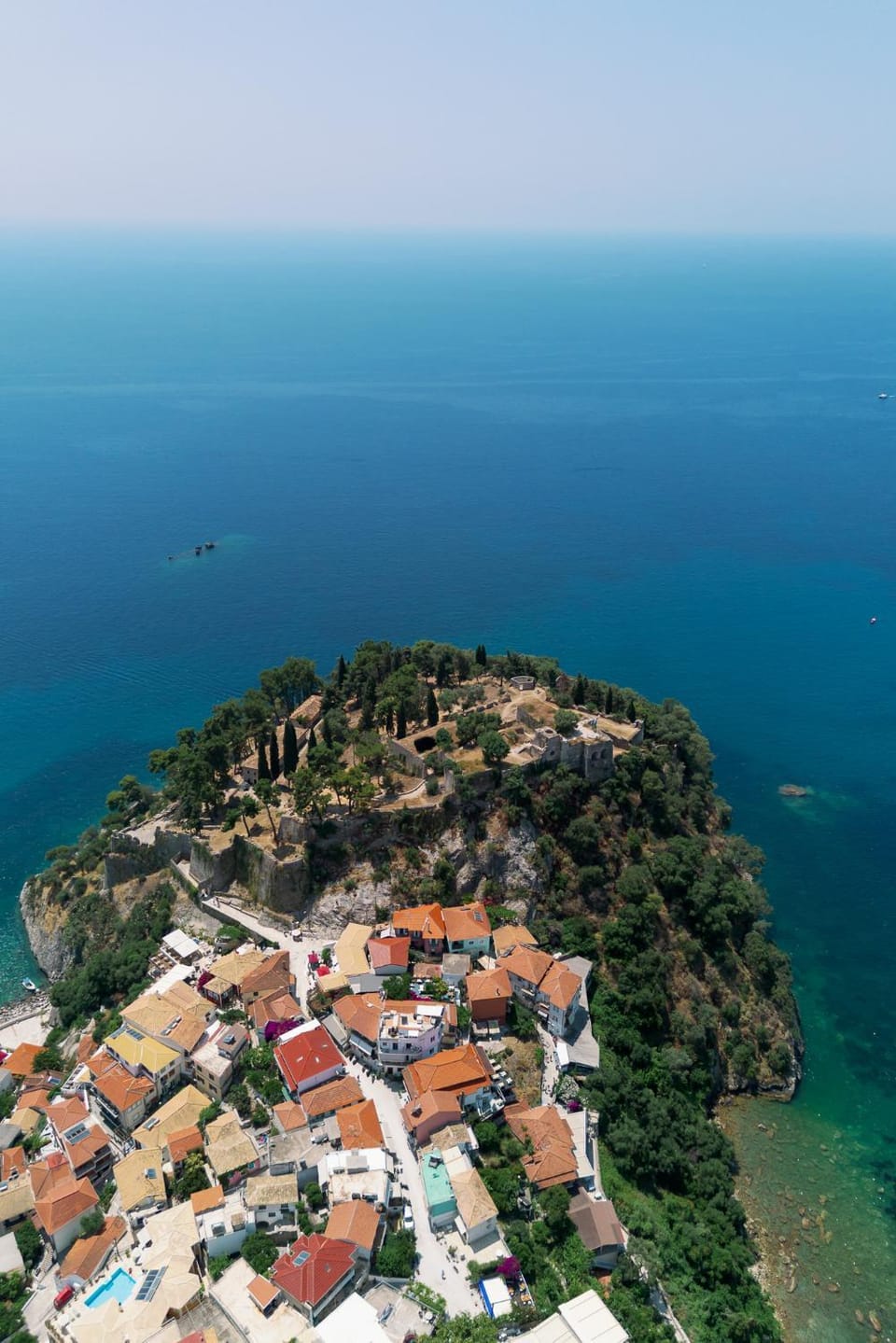 Natural landscape, Bird's eye view