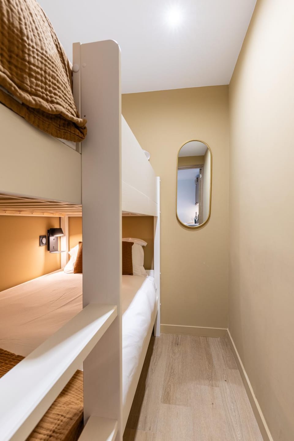 Bed, Photo of the whole room, Bedroom, bunk bed, wardrobe