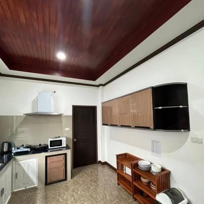 Kitchen or kitchenette, dishwasher, oven, stove, toaster