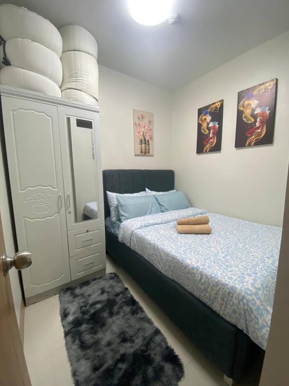 Bed, Bedroom, wardrobe