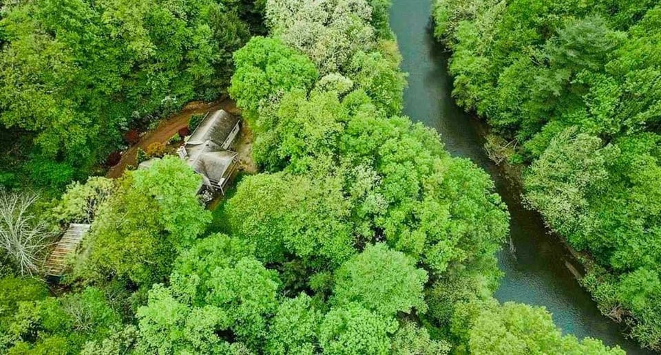 Natural landscape, Bird's eye view, River view