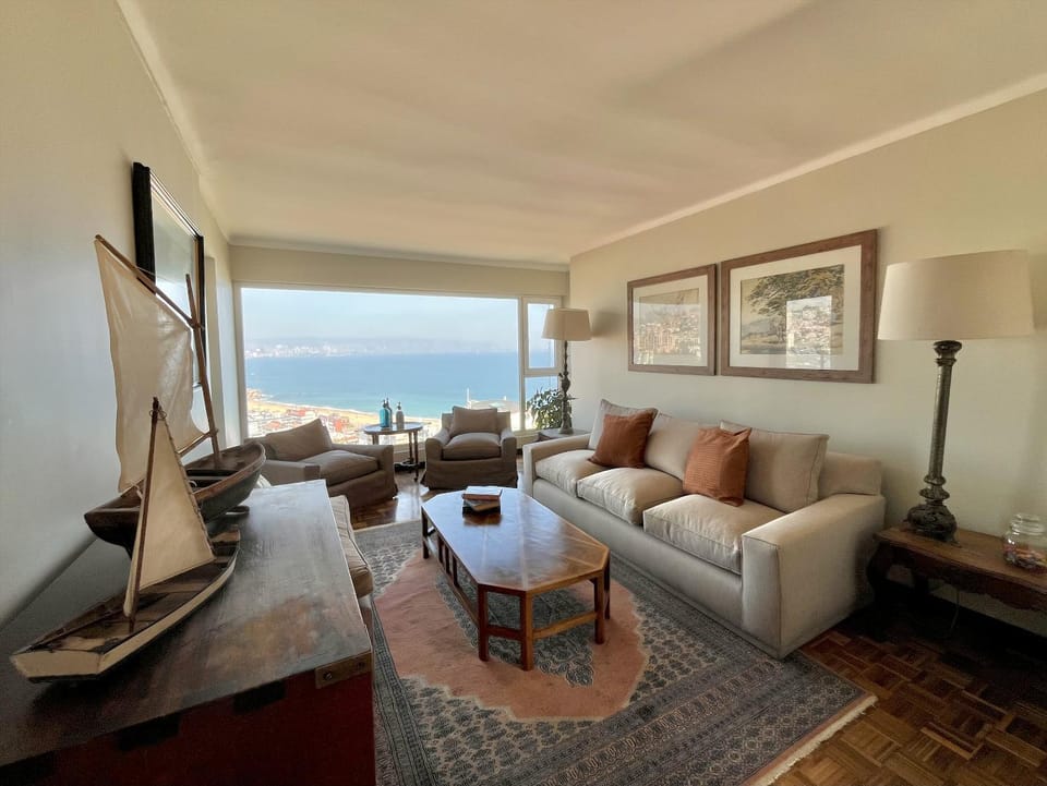 Seating area, Sea view