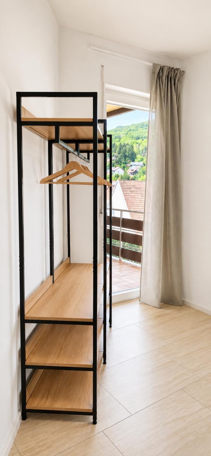 Balcony/Terrace, Bedroom, wardrobe