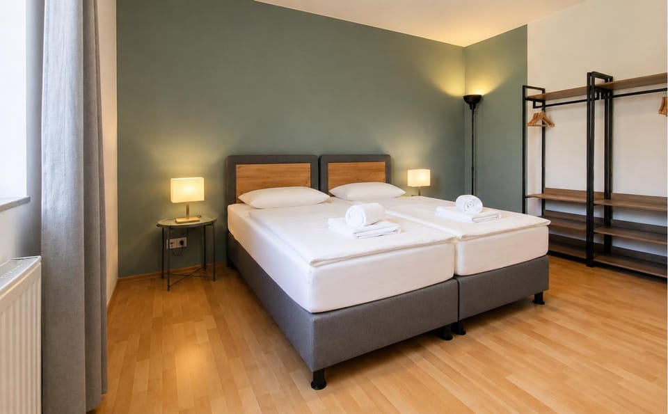 Bed, Bedroom, wardrobe