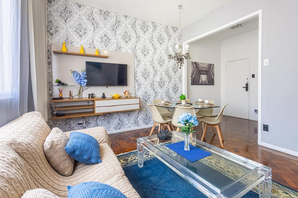 Copa Classy - 3 Qtos, espaçoso, perto da praia! Apartment in Rio de Janeiro