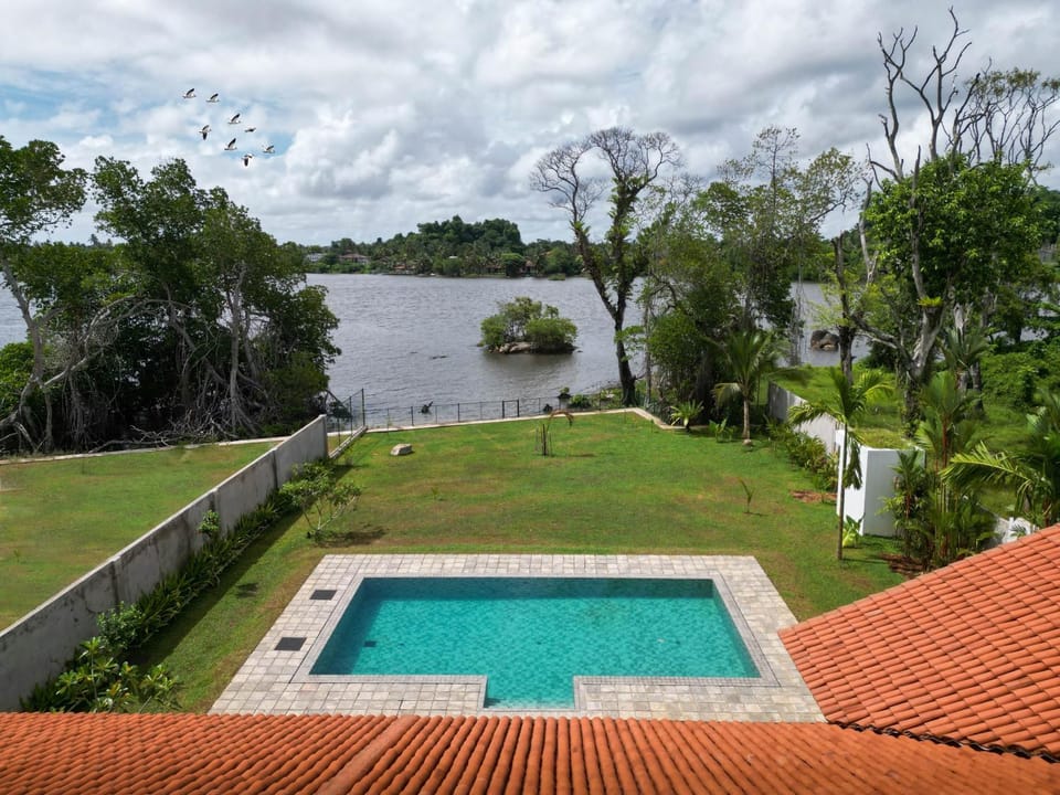 Natural landscape, Garden, Pool view, River view, Swimming pool