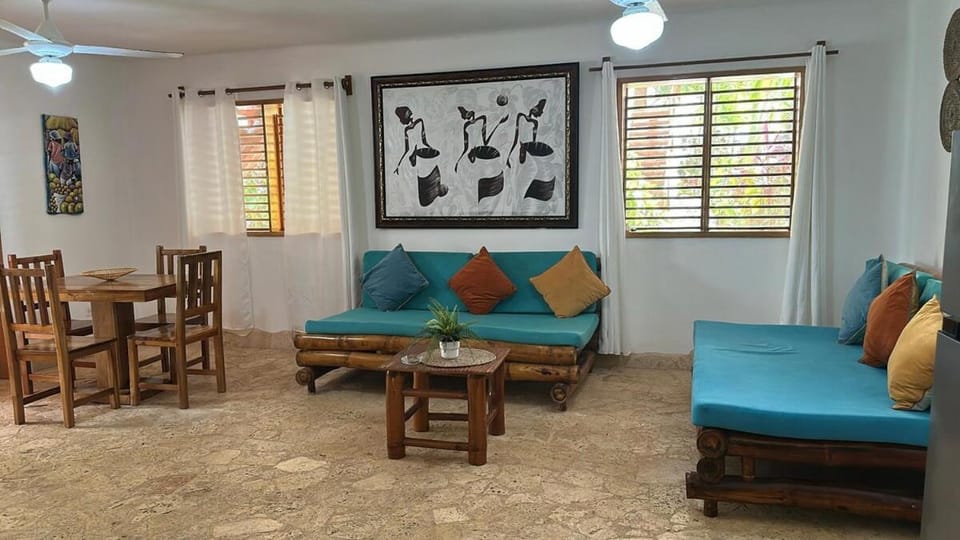 Apartamento Las Palmeras - 3 Pax, 5 Min de La Playa Apartment in Las Galeras