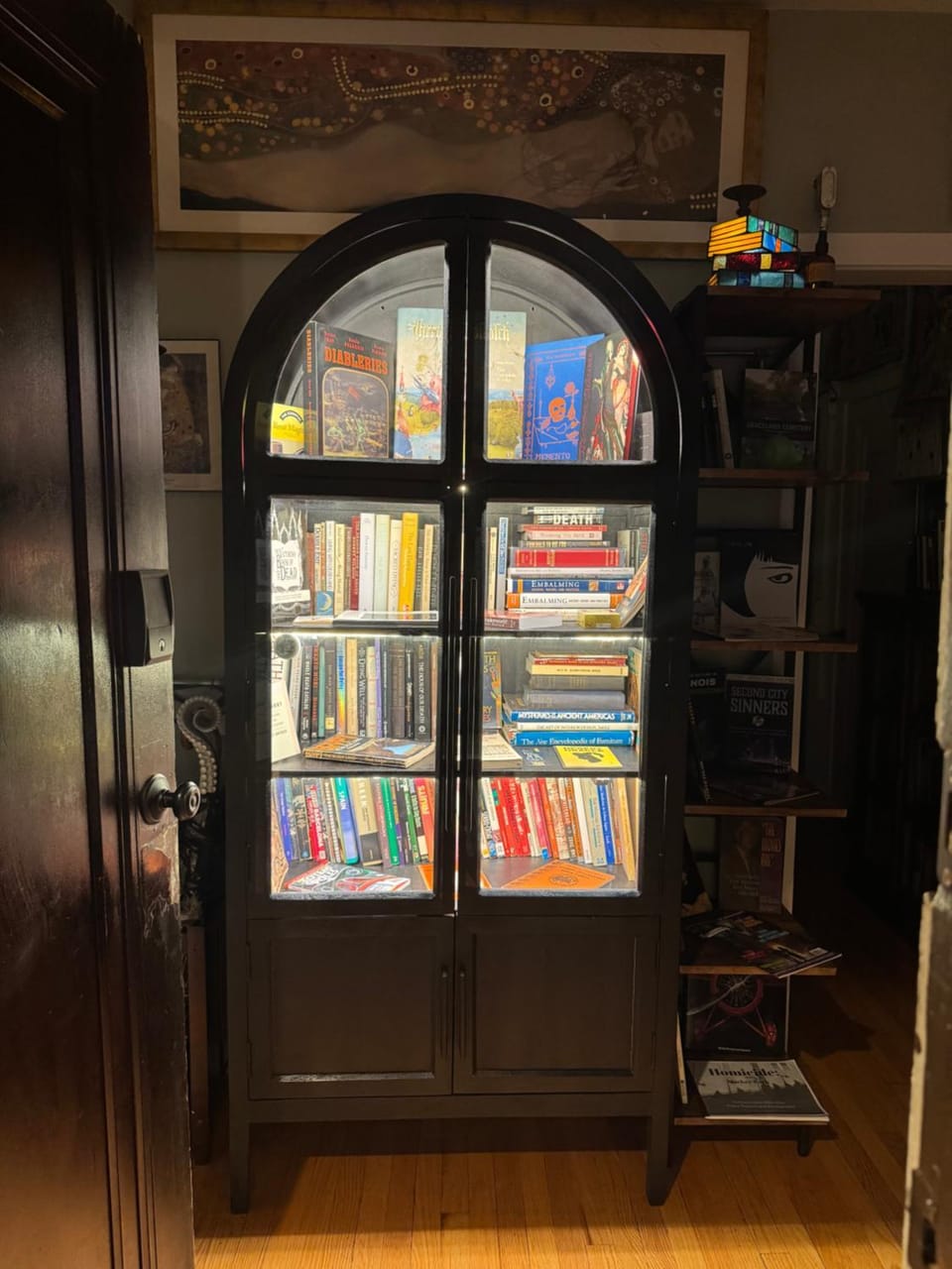 Tranquil Library 2brm 1bath private eclectic apt at Solar Lodge Apartment in Chicago