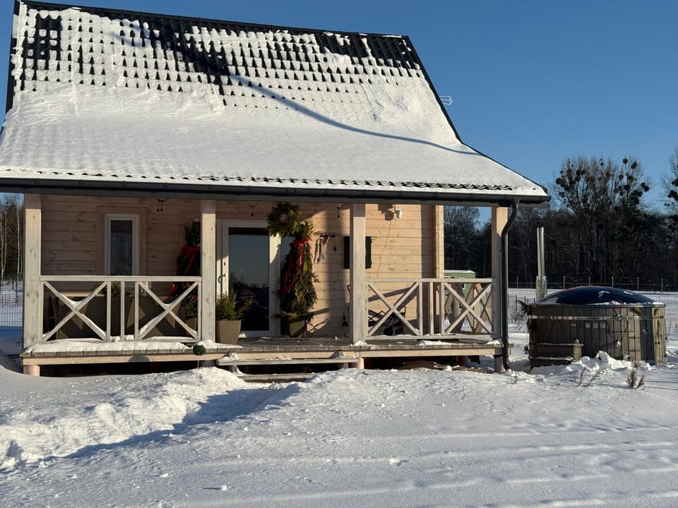 #Fuleda#Giżycko Fuledzianka domek na Mazurach #bania #jacuzziklimat House in Poland