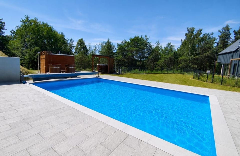 Sauna, Pool view, Swimming pool