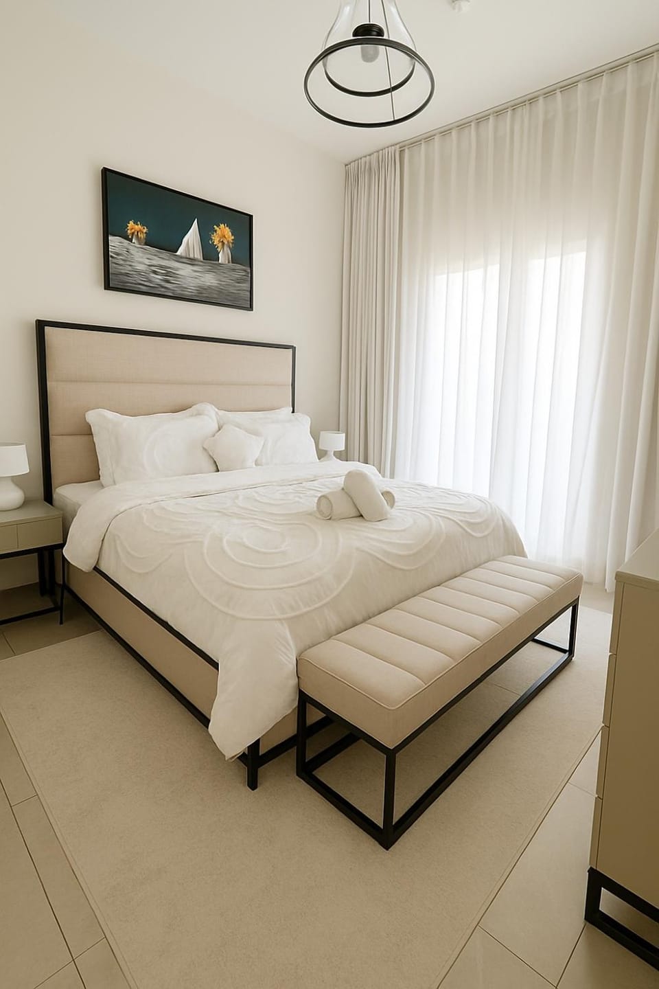 Premium 1BR, 2 Bath, Walk to Circle Mall, Pool & Gym Apartment in Dubai