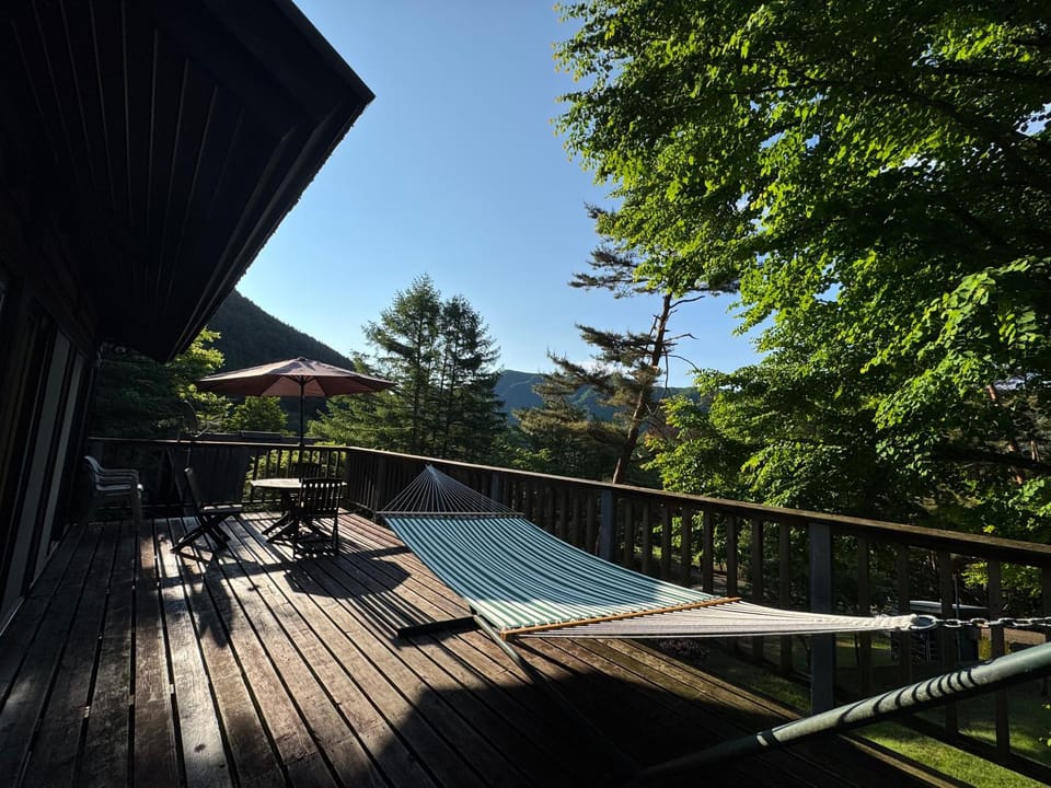 Patio, Natural landscape, Garden, Balcony/Terrace, Mountain view