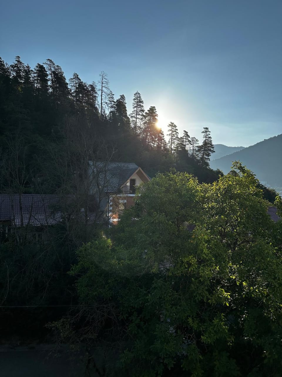 Mountain view, Sunrise