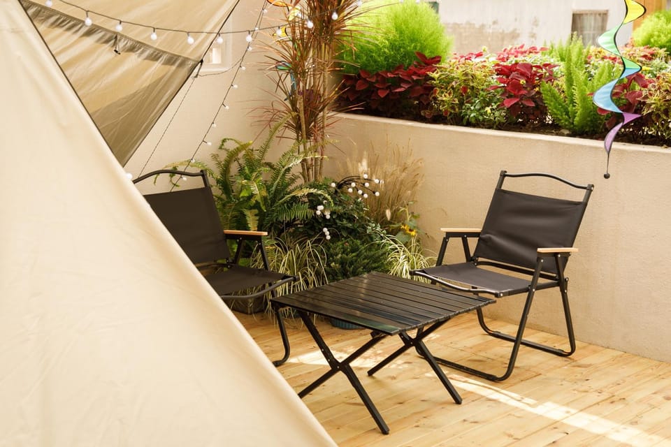 Patio, Day, Garden, Garden view