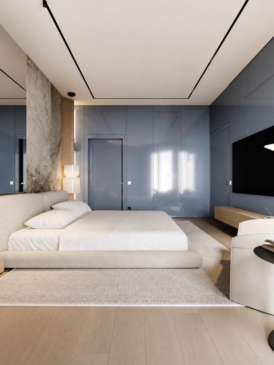 TV and multimedia, Photo of the whole room, Bedroom