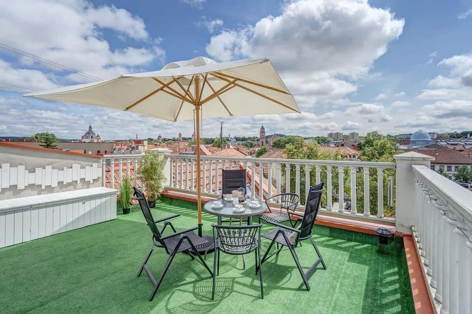 Domillion 3bdr Rooftop Terrace AC P369 Apartment in Vilnius