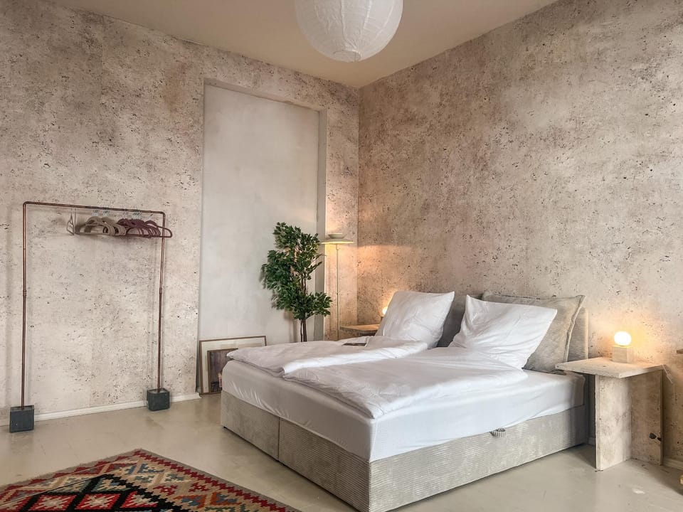 Bed, Bedroom, wardrobe