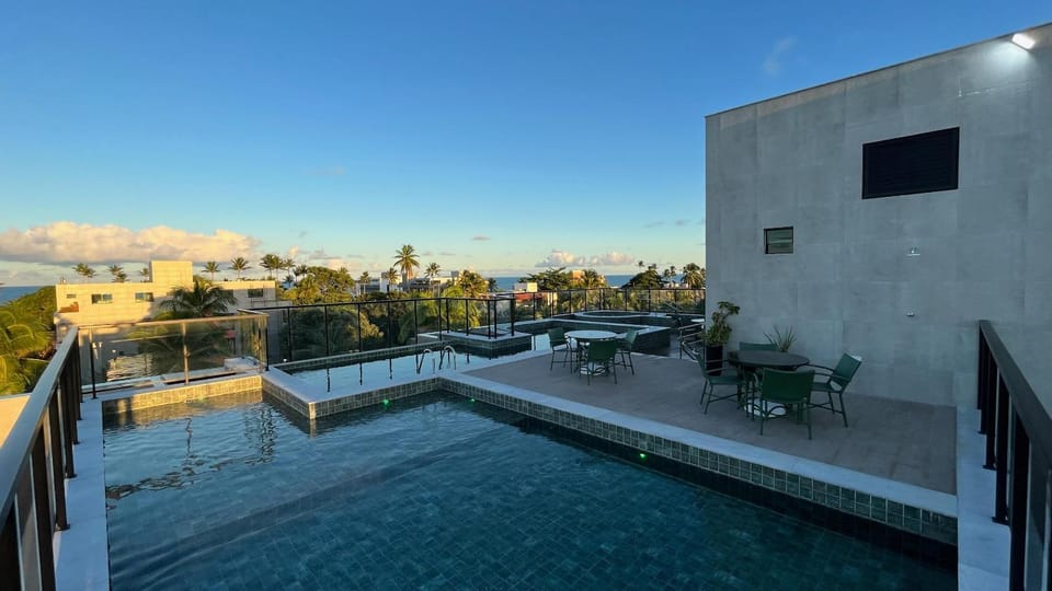 Day, View (from property/room), Balcony/Terrace, Pool view, Swimming pool