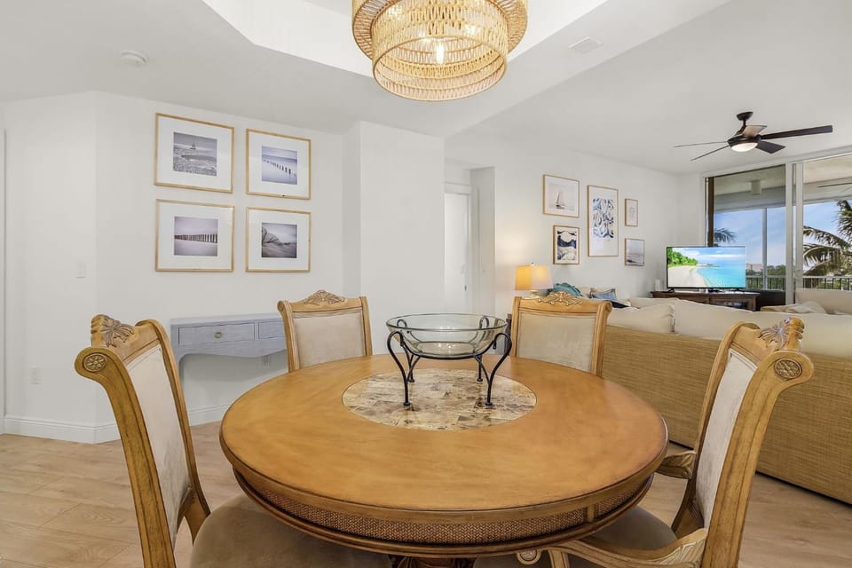 Waterside #835- Bayscape Bliss 3BR 2BA Condo with Pool! condo Apartment in Estero Island