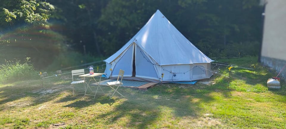 Glamping in nature Luxury tent in Slovakia