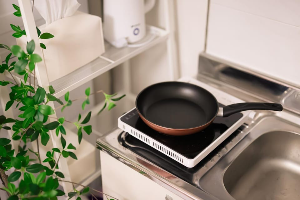 Kitchen or kitchenette, stove, stove