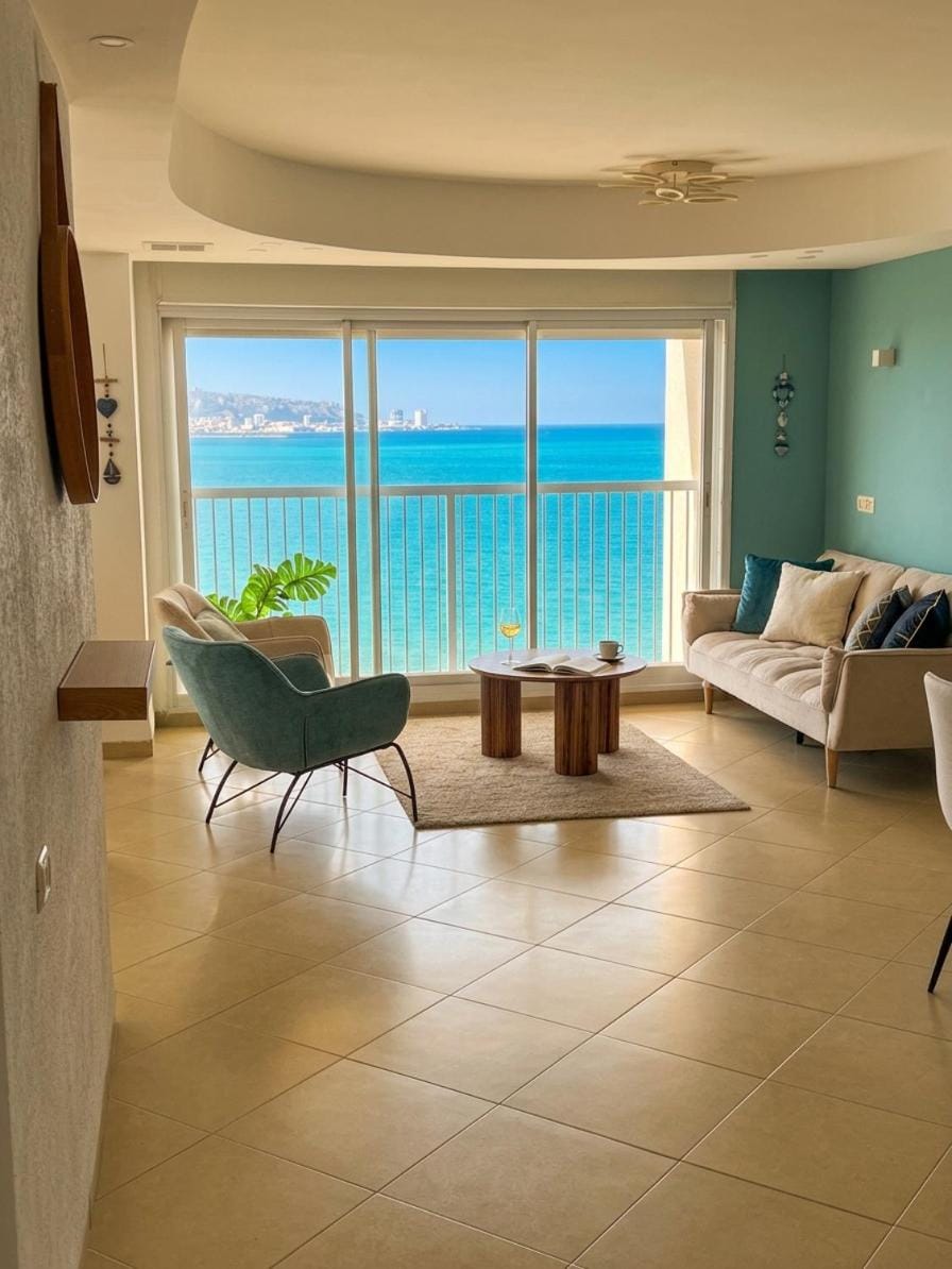 Blue love seaview Apartment in Haifa District