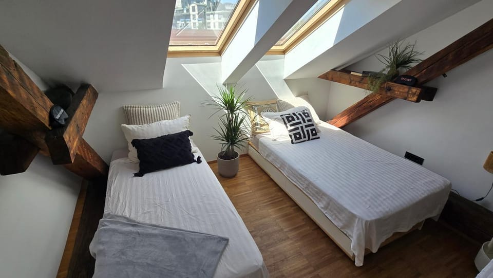 Funky Stylish Penthouse Apartment in Ljubljana