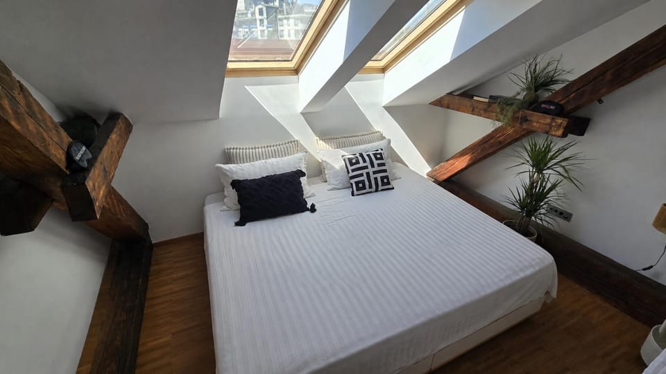Funky Stylish Penthouse Apartment in Ljubljana