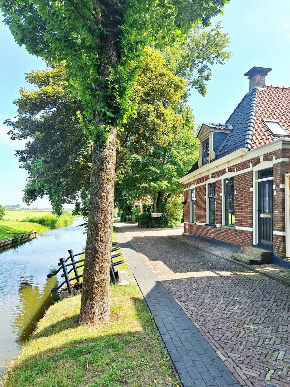 Property building, Spring, Natural landscape, River view, Street view, Location