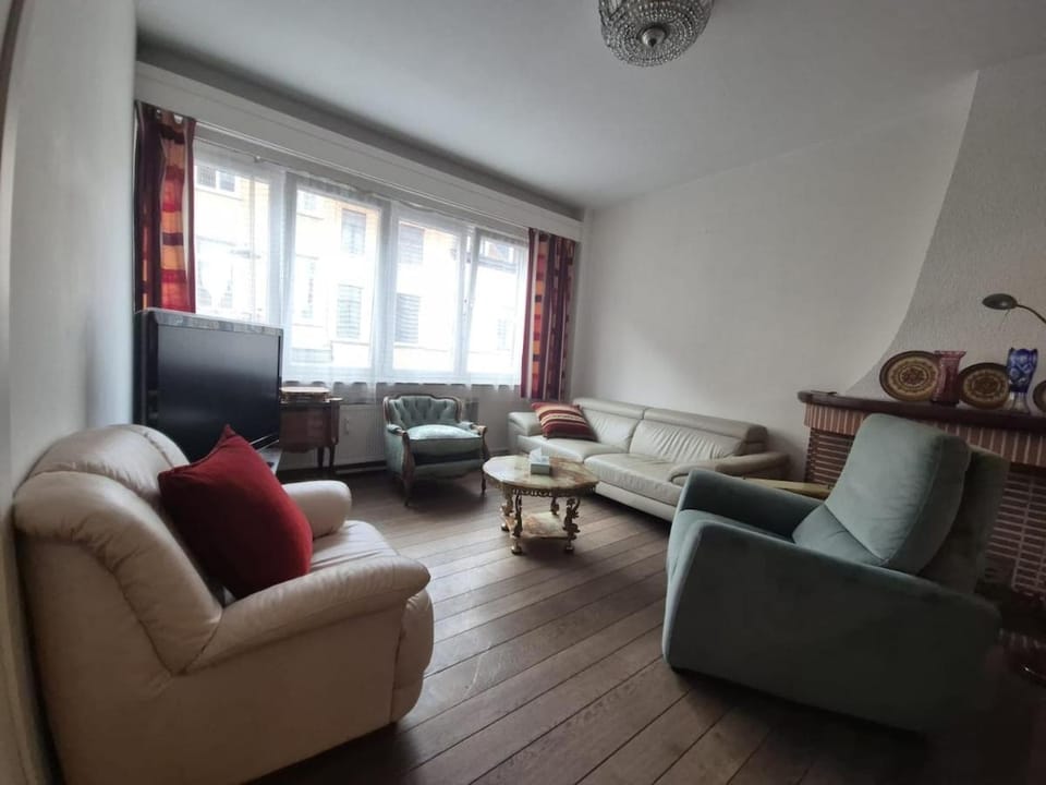Large 1st floor apartment, Schaerbeek, Brussels Apartment in Brussels