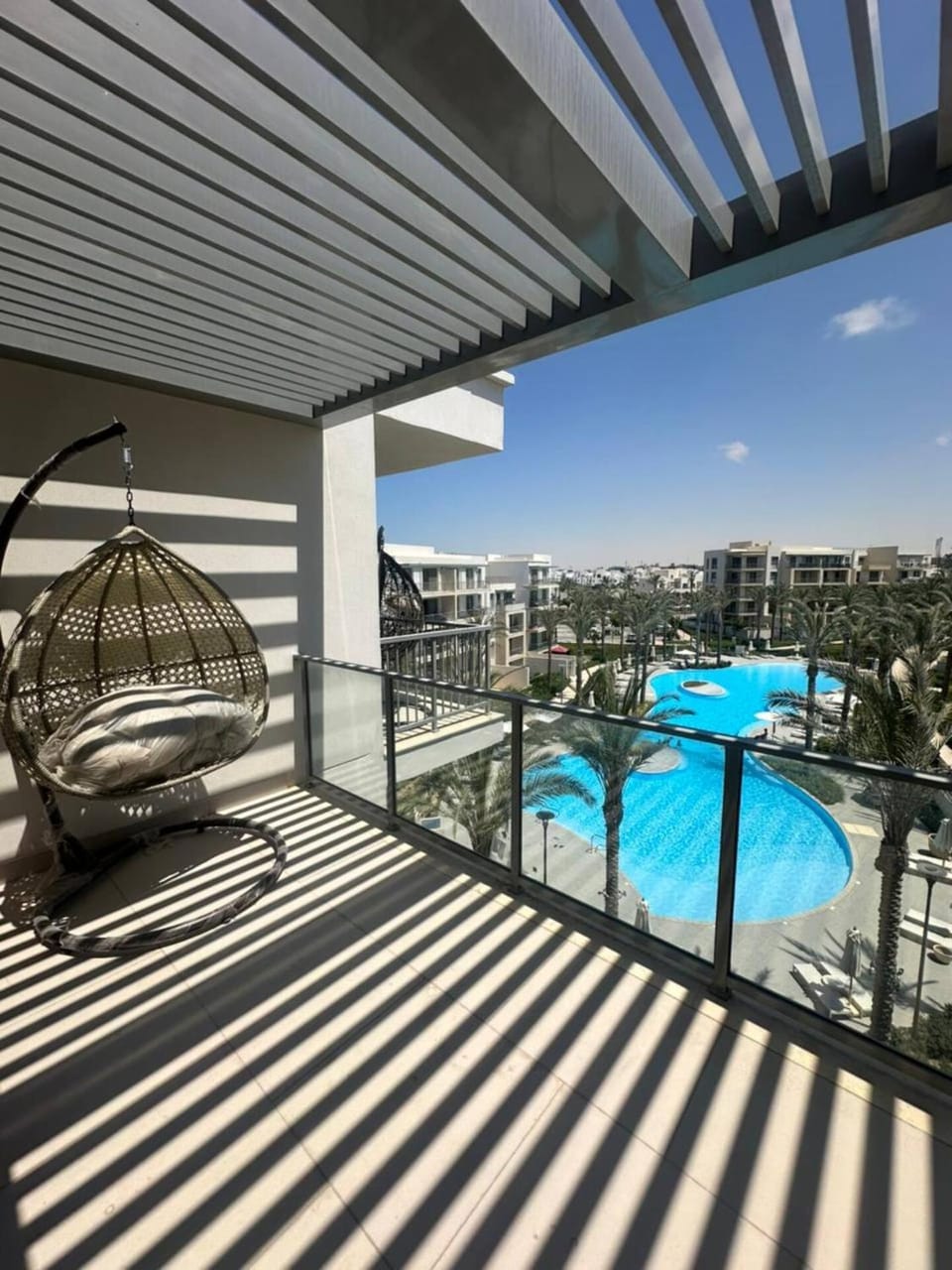 Balcony/Terrace, Pool view