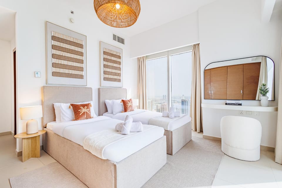 Family & Group Paradise - Home in the Clouds - 50th floor - World-class Amenities - Next to Shams Boutik - 5 min walk from the Beach - 5 min from ADGM, Galleria, Cleveland Apartment in Abu Dhabi