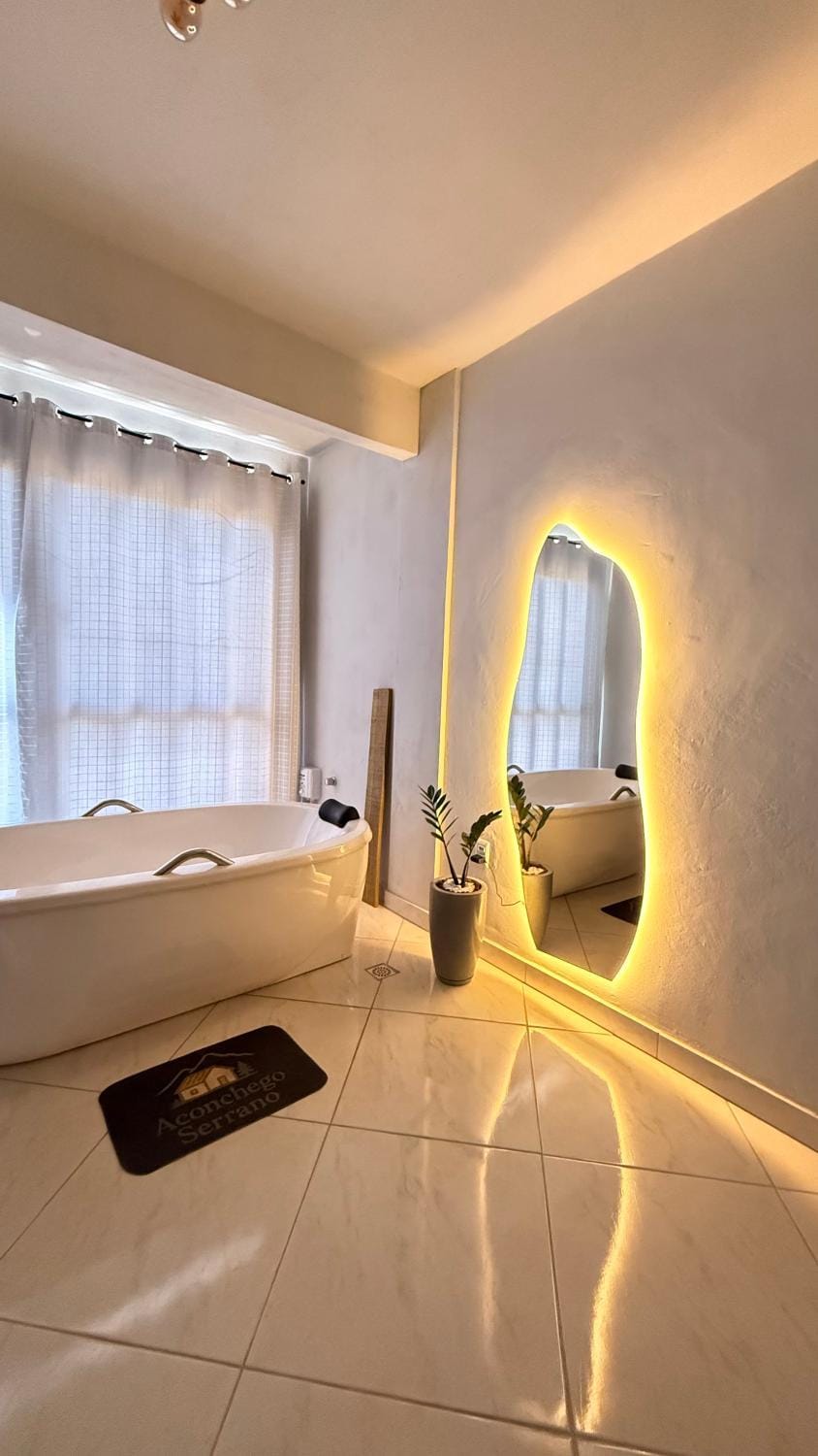Aconchego Serrano com banheira Apartment in State of Rio de Janeiro