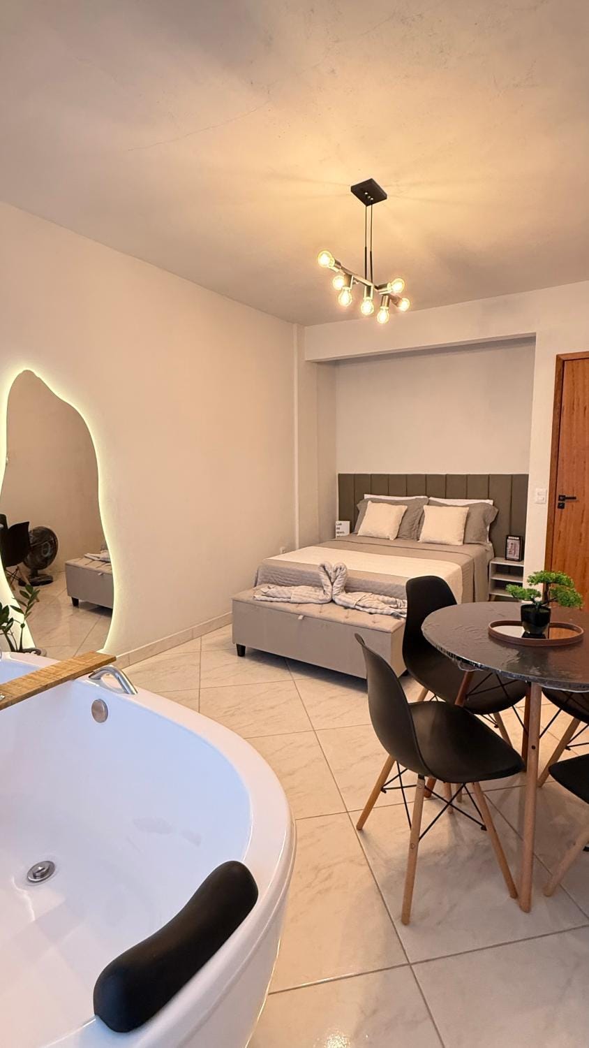 Aconchego Serrano com banheira Apartment in State of Rio de Janeiro