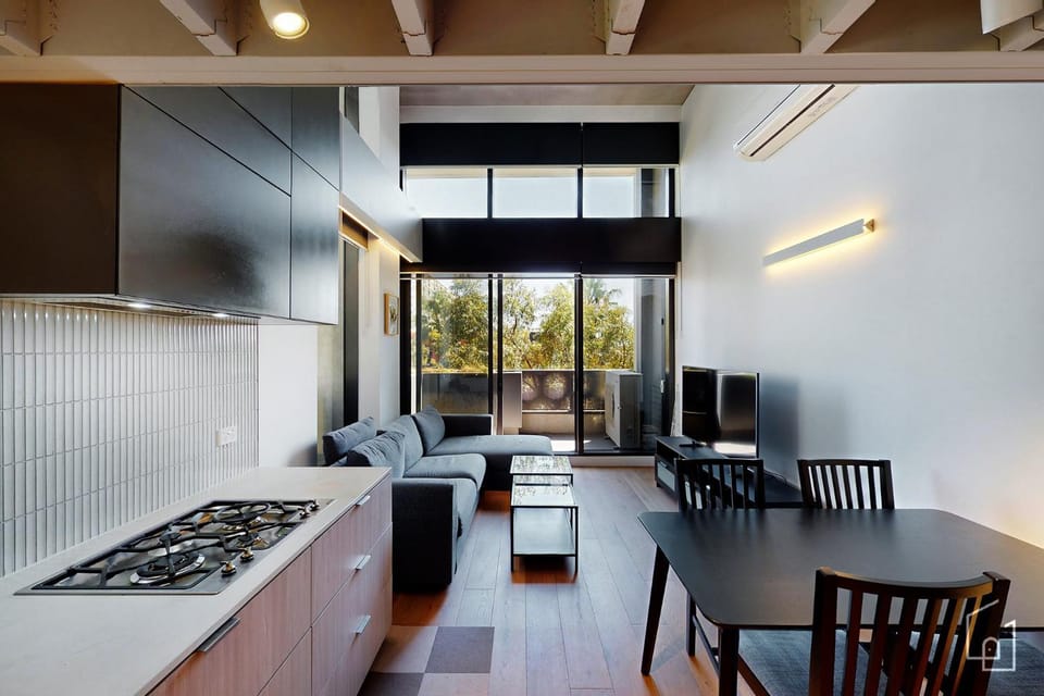 Living room, Dining area, kitchen