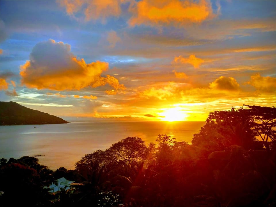 Sea view, Sunset