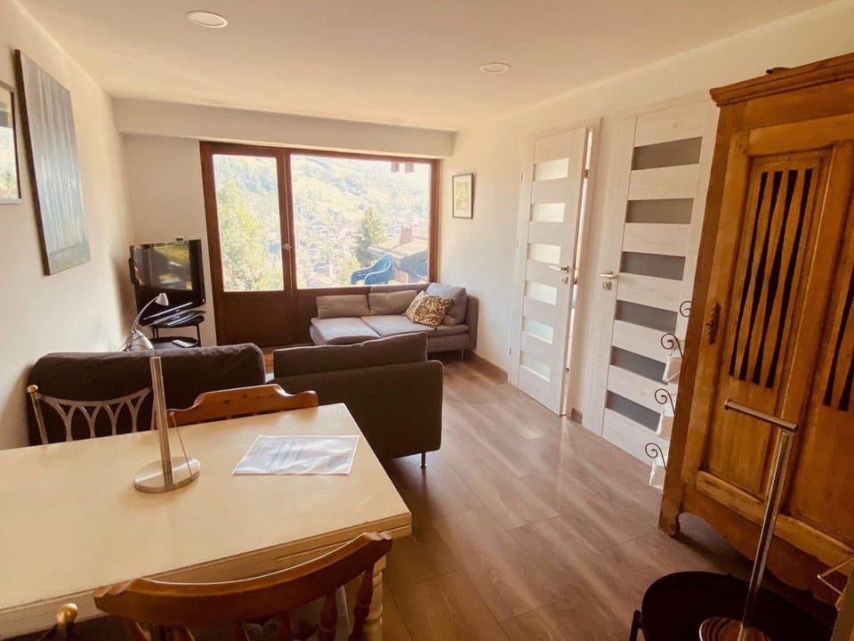 Charmant T2 à La Clusaz avec belle terrasse - FR-1-459-247 Apartment in La Clusaz