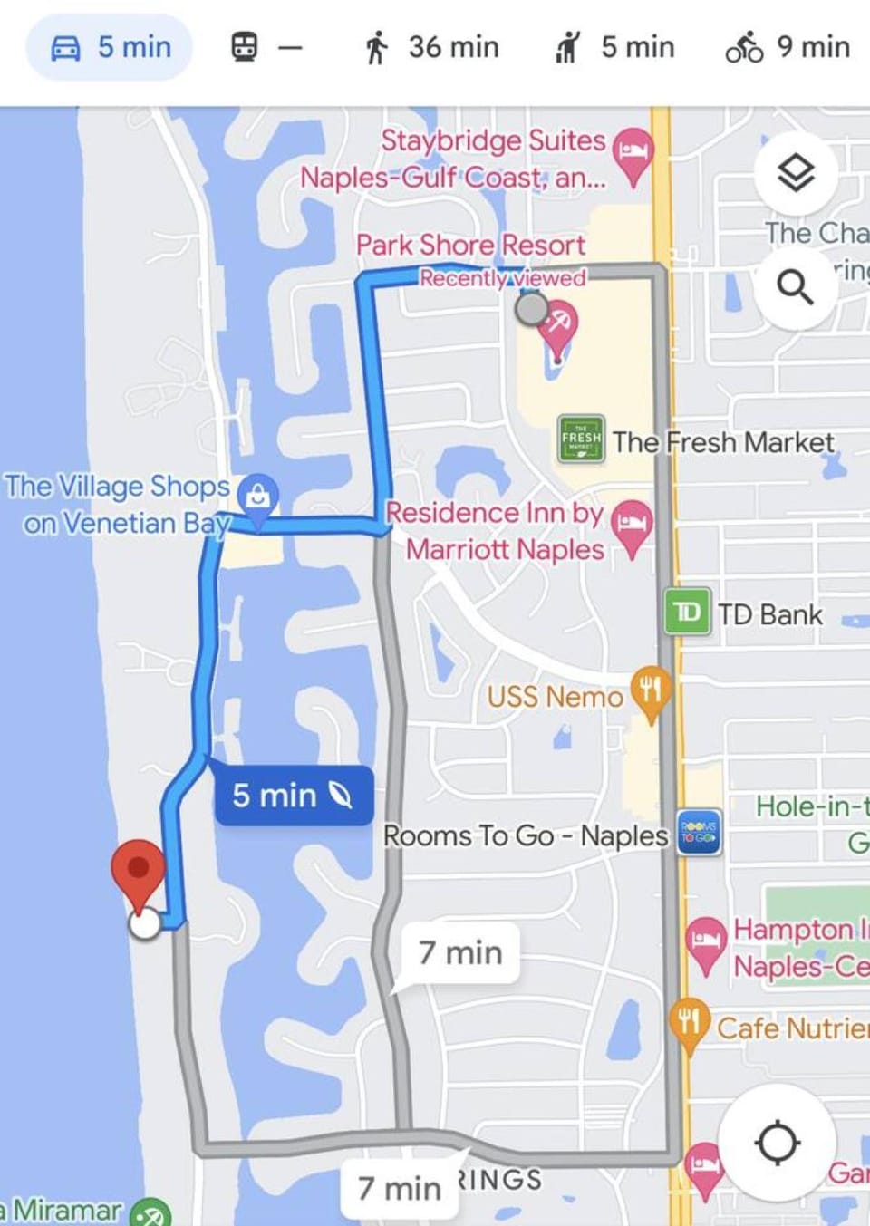 Park Shore Resort 1st Floor Peaceful, Relaxing 120 Apartment in Naples