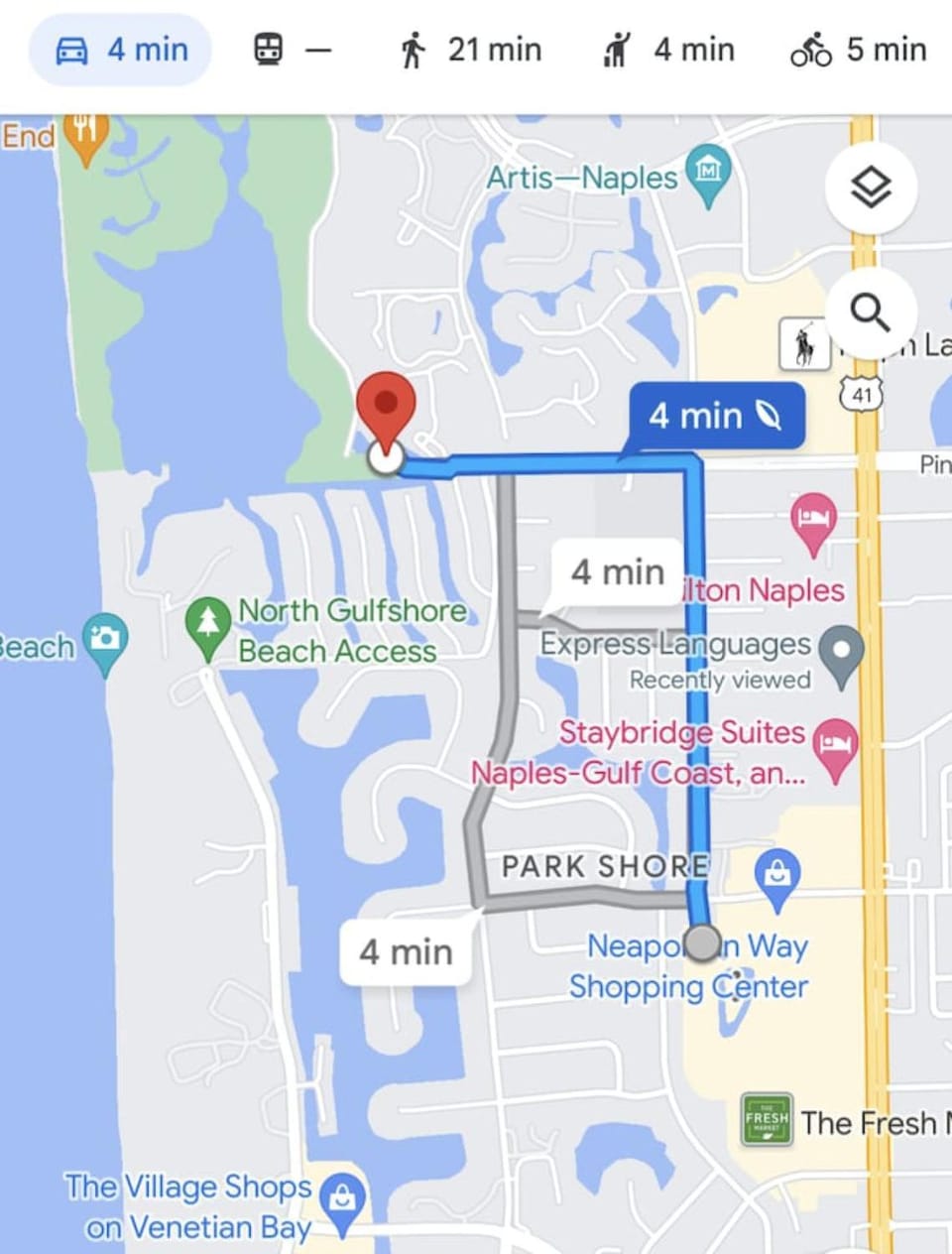 Park Shore Resort Charming 1st Floor-BLDG A 102 Apartment in Naples