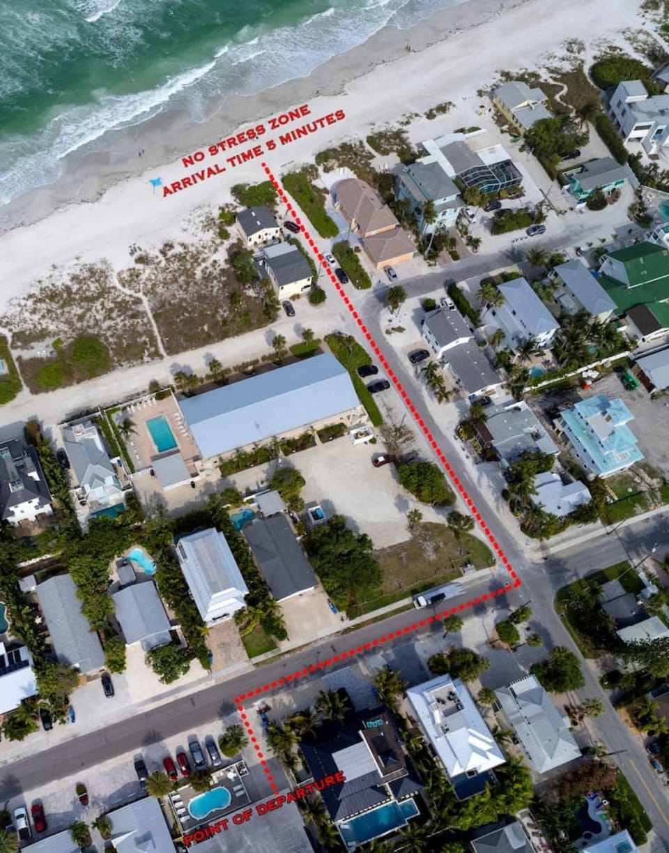 1 Block WALK on QUIET street to beach-food-fun House in Ilexhurst