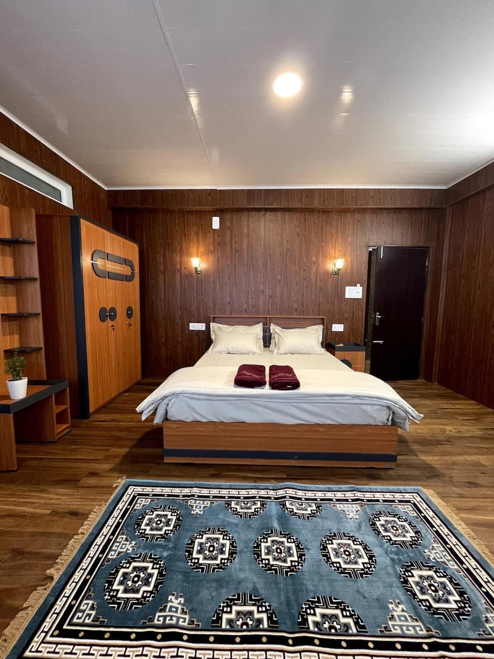 Bed, Bedroom, wardrobe