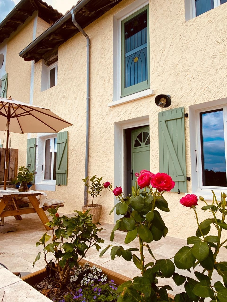 Property building, Garden